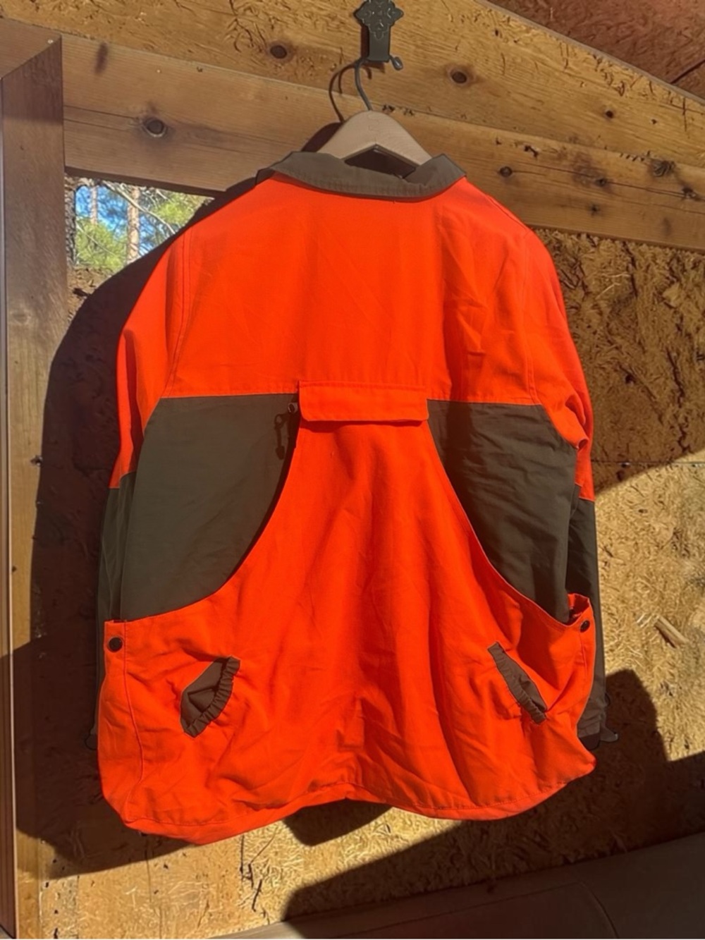 Hunting Jacket Gamehide Hunting Sportsman Orange Brown Long Sleeve Size Large - Picture 2 of 6